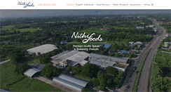 Desktop Screenshot of nithifoods.co.th